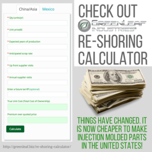 Re-Shoring Calculator 